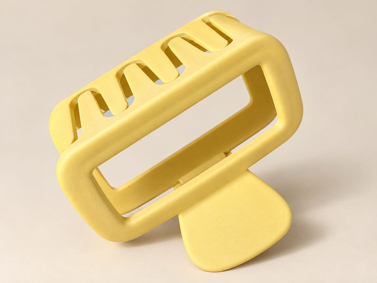 Yellow Hair Claw Clip