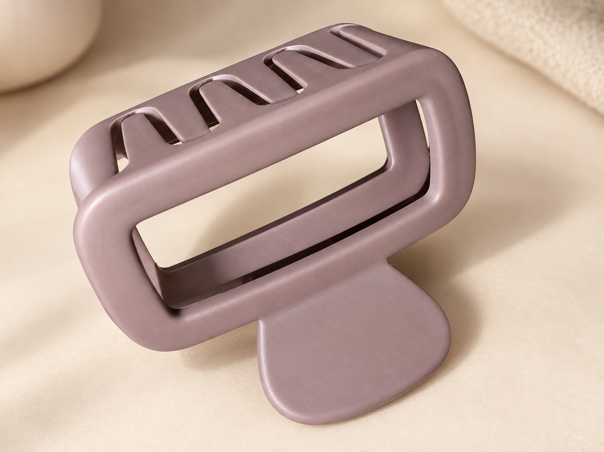 Mauve Hair Claw Clip