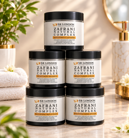 SR London Zafrani Natural Complex Whitening Skincare Kit