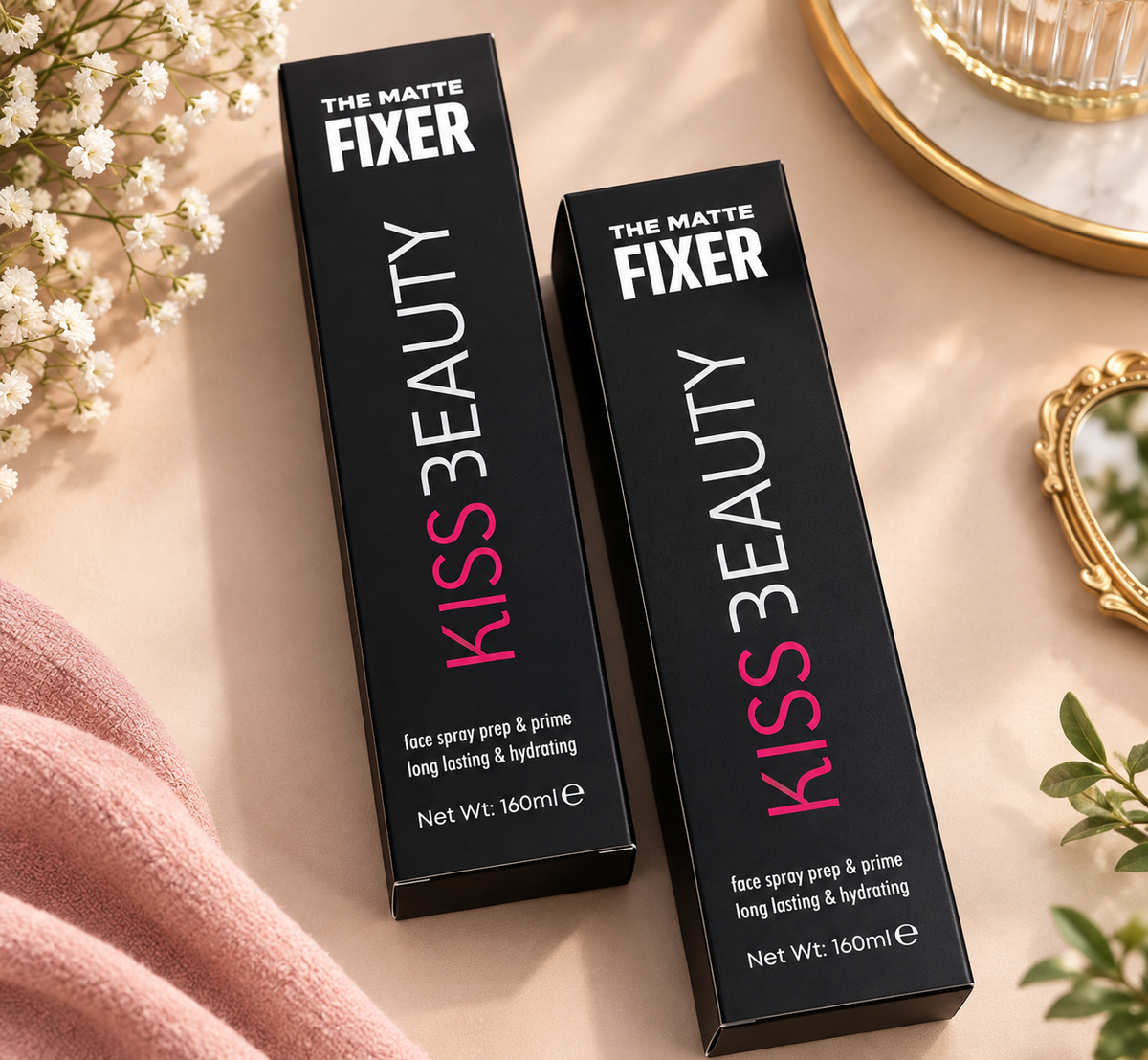 The Matte Fixer – Kiss Beauty Face Spray