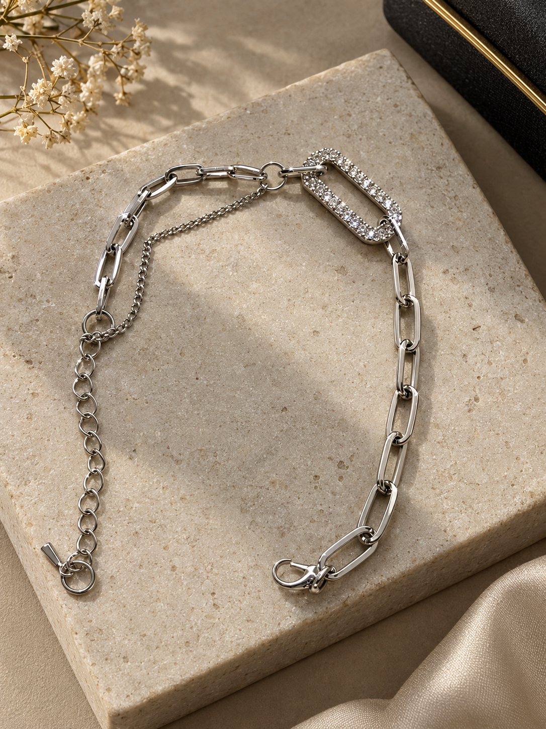 Silver Chain Link Bracelet