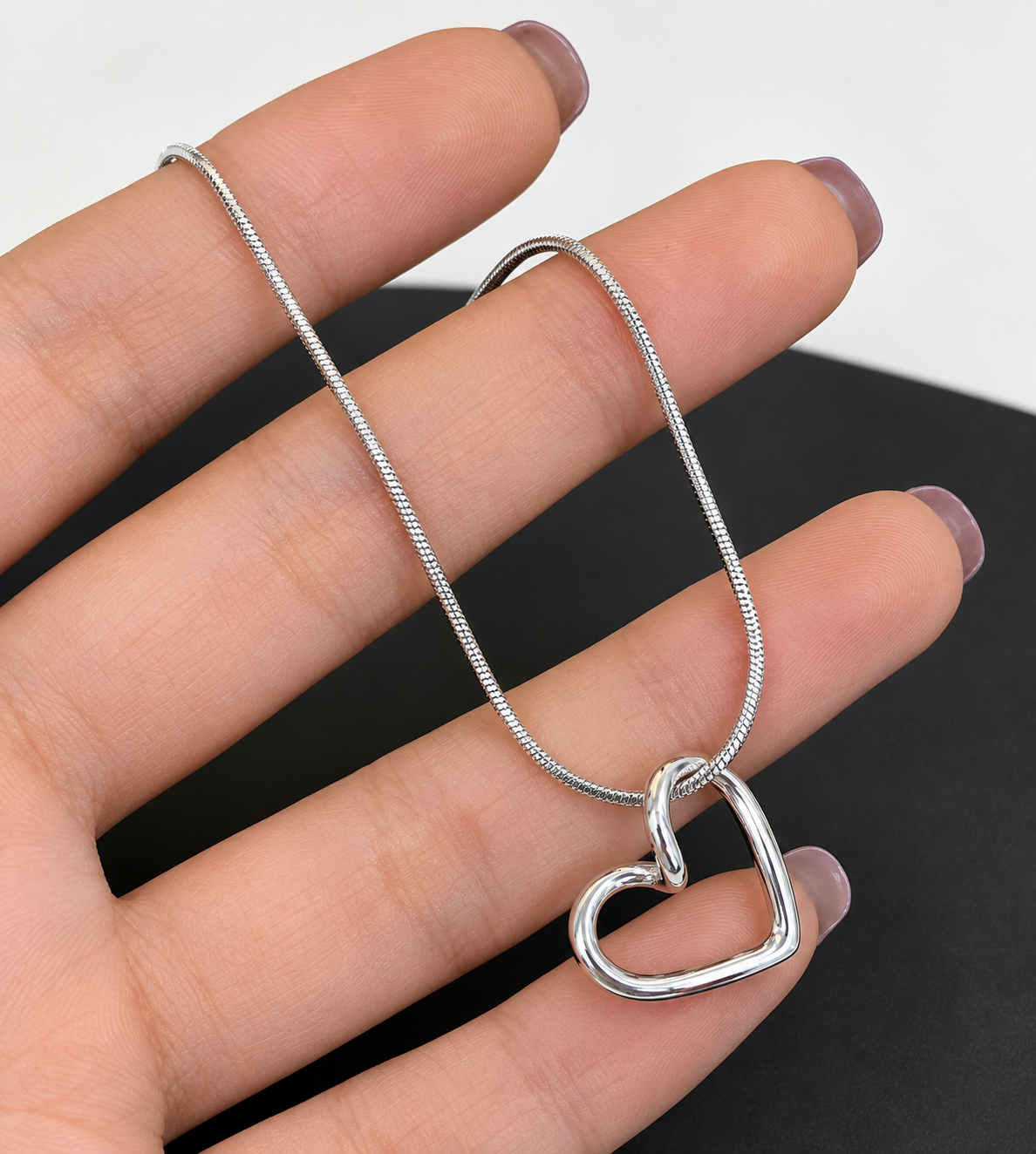 Heart Pendant Bracelet