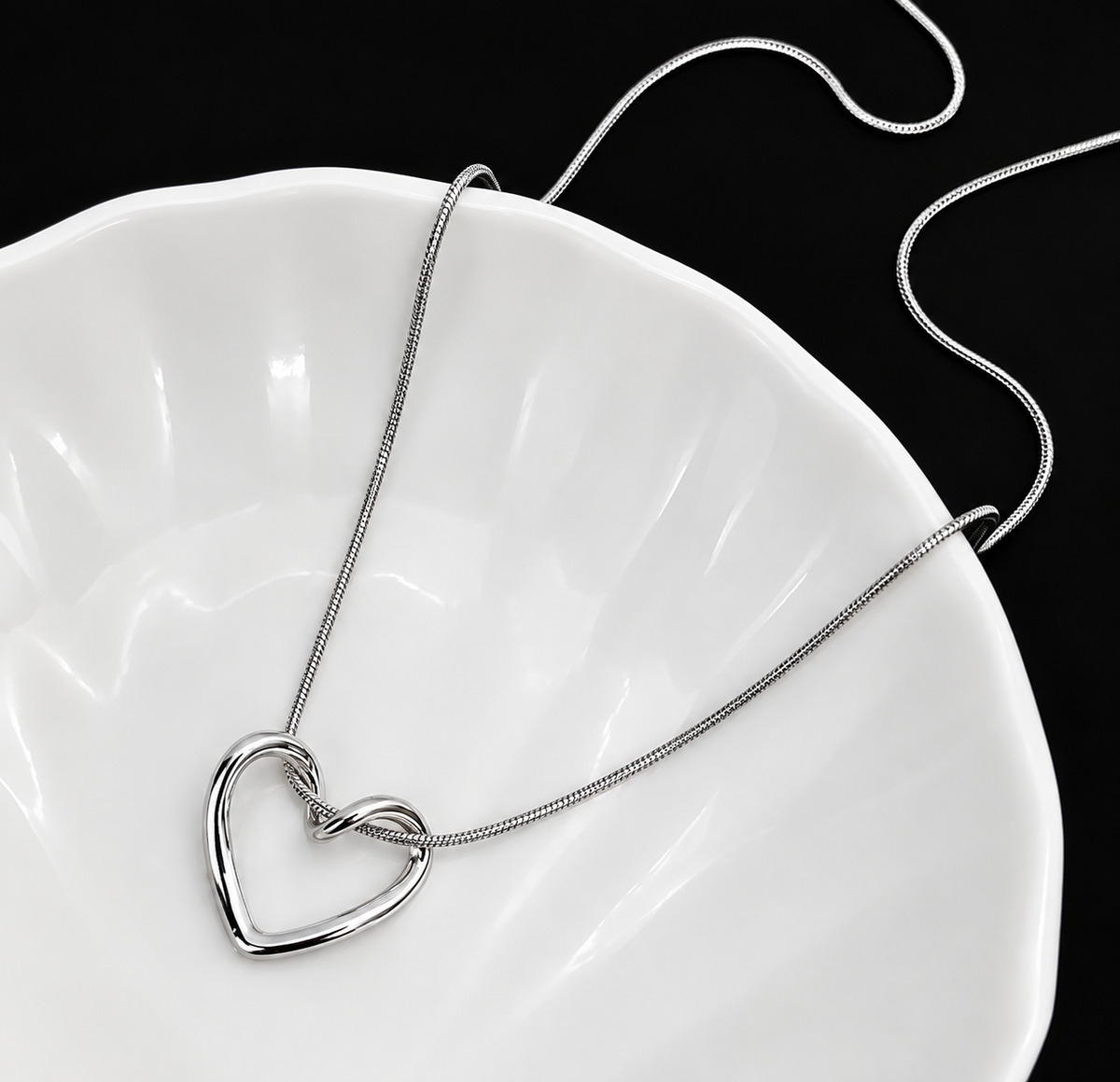 Heart Pendant Bracelet